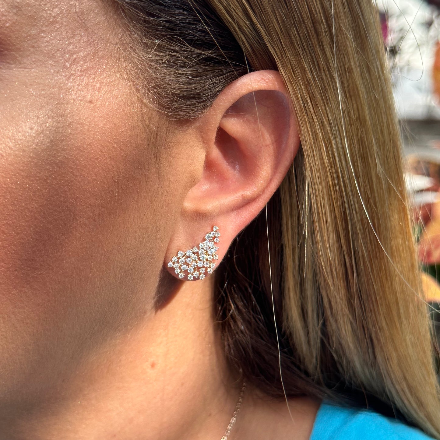 Trani Earrings in Sterling Silver 925