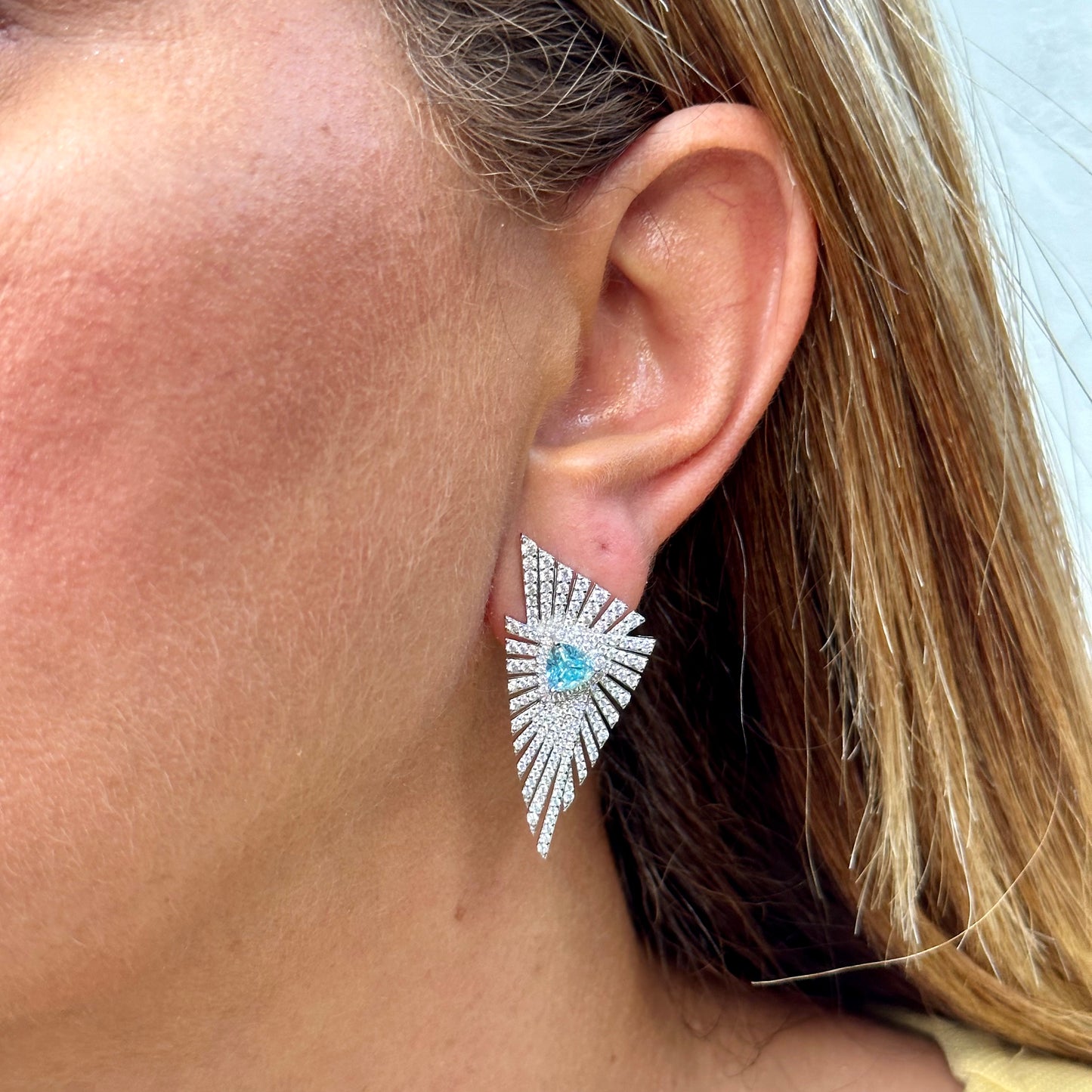 Malaysa Earrings in Sterling Silver 925