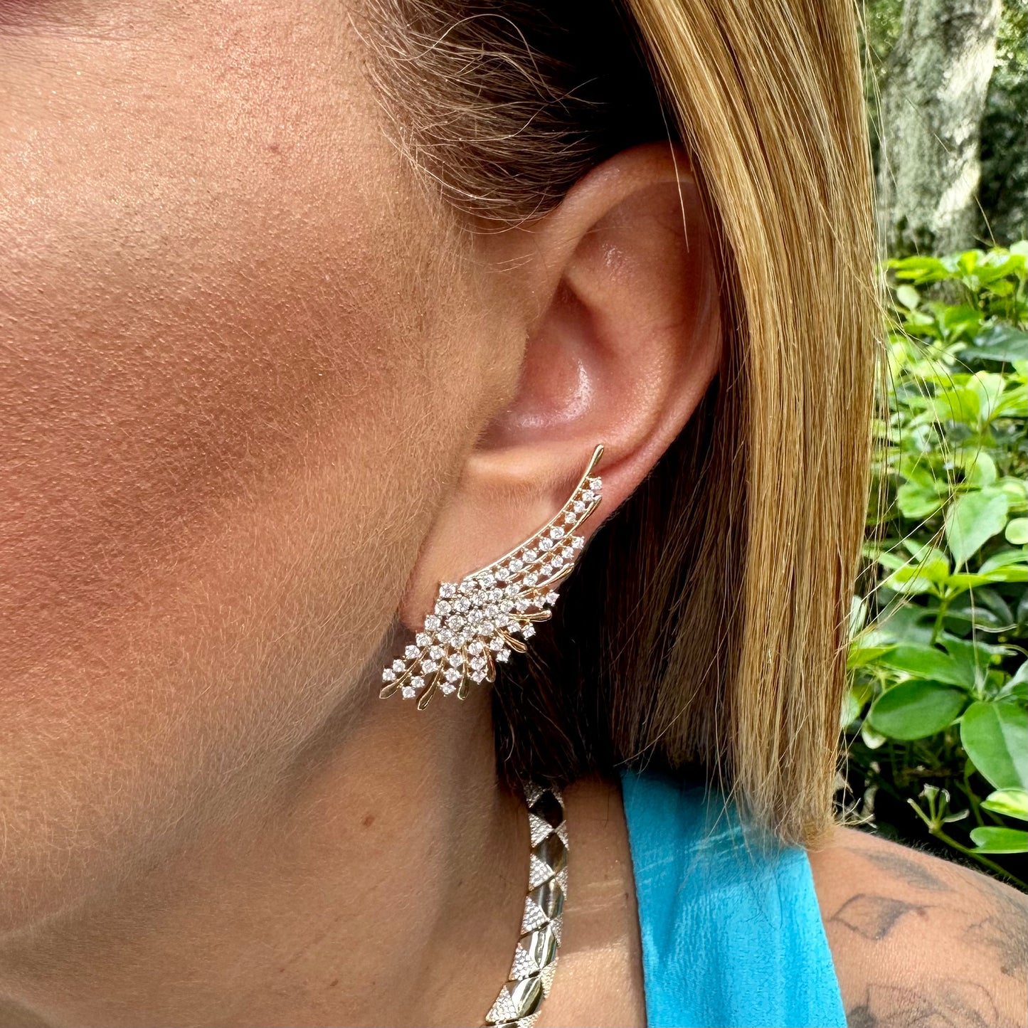 Saracena Earrings in Sterling Silver 925