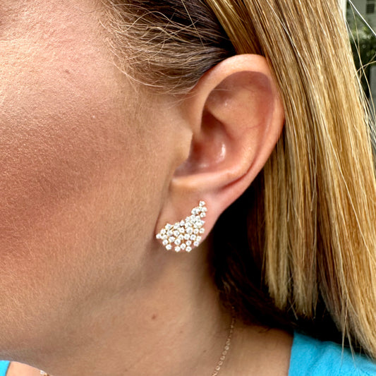 Trani Earrings in Sterling Silver 925