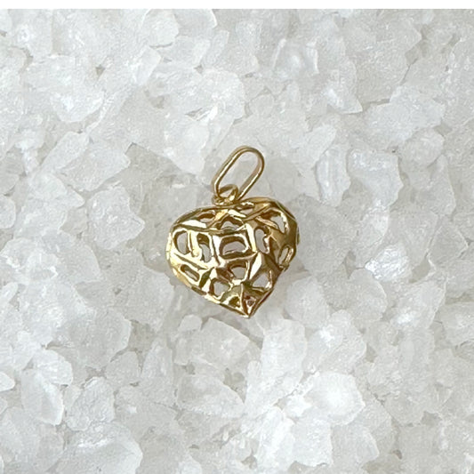 Heart Pendant in 18K Gold