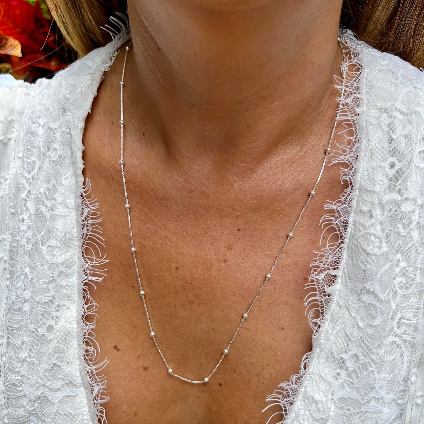 Eliana Necklace in Sterling Silver 925