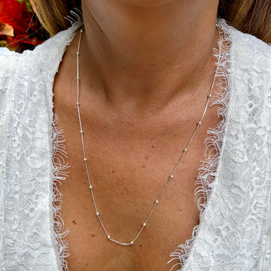 Eliana Necklace in Sterling Silver 925