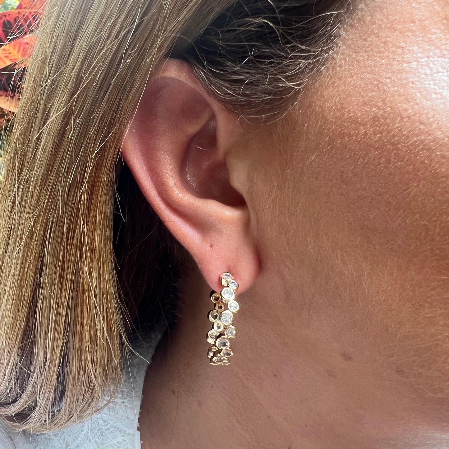 Gracie Earrings in 18K Gold Plated