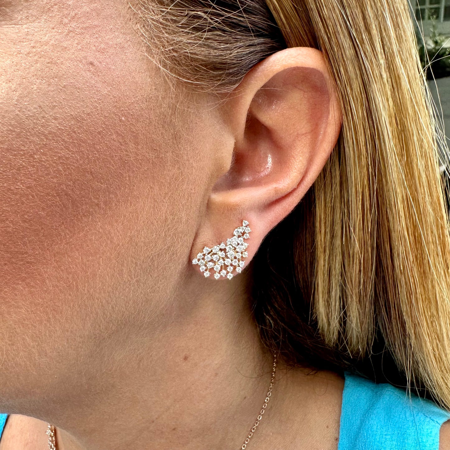 Trani Earrings in Sterling Silver 925