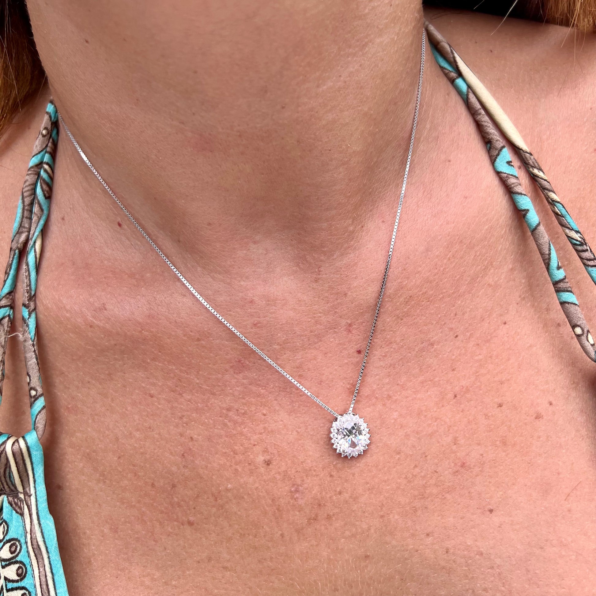 925 2025 sun necklace