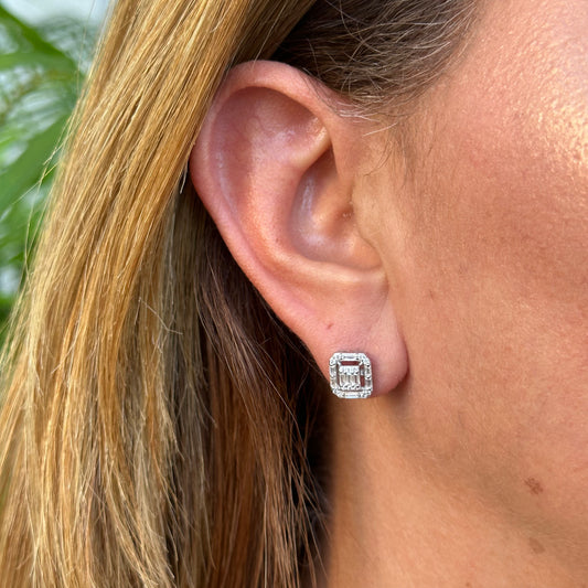 Termini Earrings in Sterling Silver 925