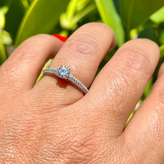 Mandy Ring in Sterling Silver 925