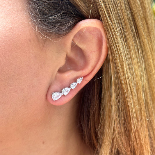 Belluna Earrings in Sterling Silver 925