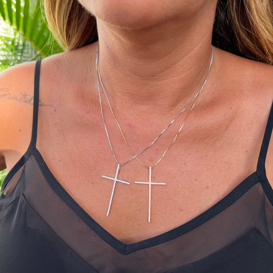 Luna Necklace in Sterling Silver 925